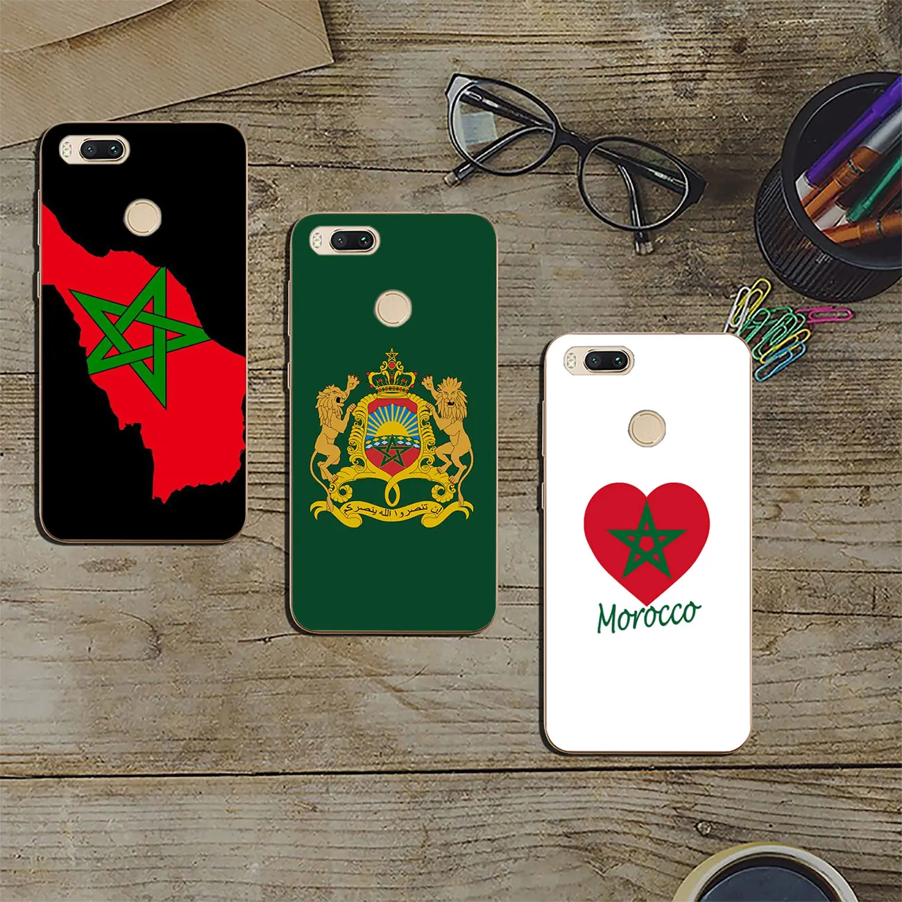 Твердый чехол для телефона Lavaza Morocco Soccer football flag Xiaomi Redmi 8A 7A 6A 5A K20 Note 8 8T 7 5 6 Pro 4