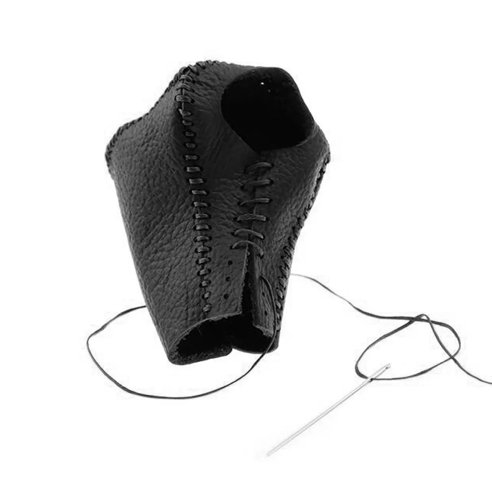 

Чехол из коровьей кожи для Kia Rio K2 Sportage Optima K5 niro 2017 2018, АВТОМАТИЧЕСКИЙ чехол на ручку переключения передач, чехол на воротник переключения передач