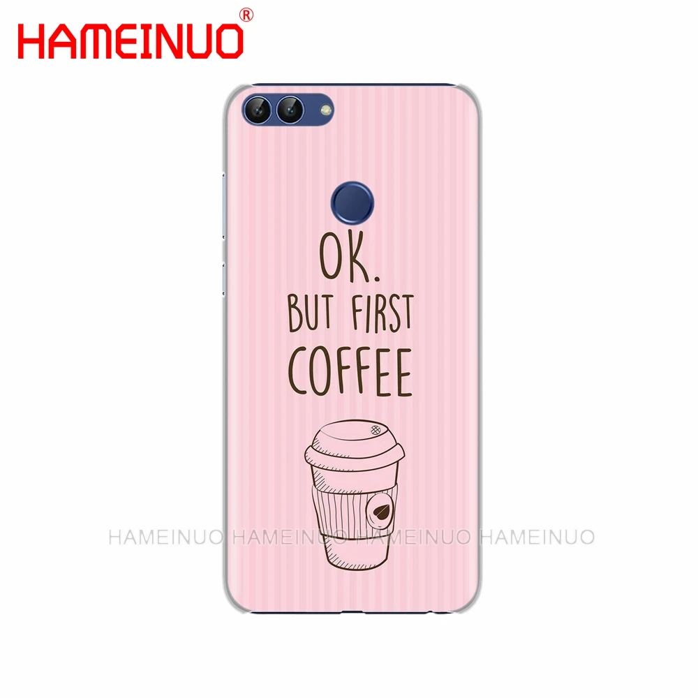 HAMEINUO кофейное время Розовый чехол для телефона Huawei NOVA 2 2S 3e PLUS LITE P smart 2018 enjoy 7s mate 7 8 9