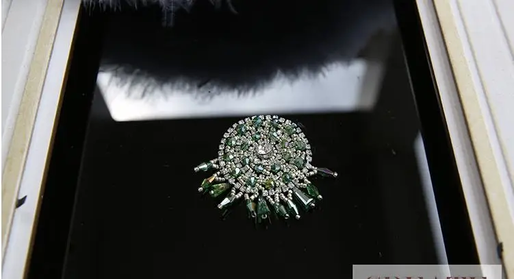 3D ручной работы цветок из бисера патчи для одежды DIY блесток аппликация кисточки