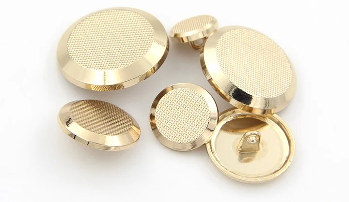 Золотисто-Матовый Мужской костюм на кнопках металлический плоский женский