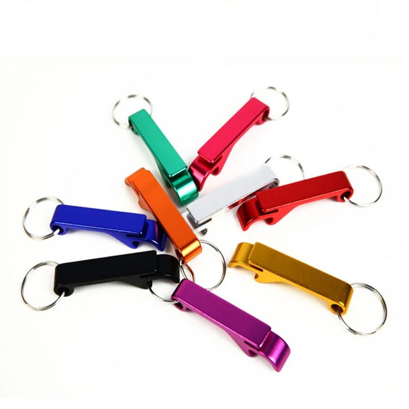 Outdoor Camping Survival Pocket Tool Key Ring Solid Aluminum Personalized Beer Bottle Opener Keychain | Спорт и развлечения
