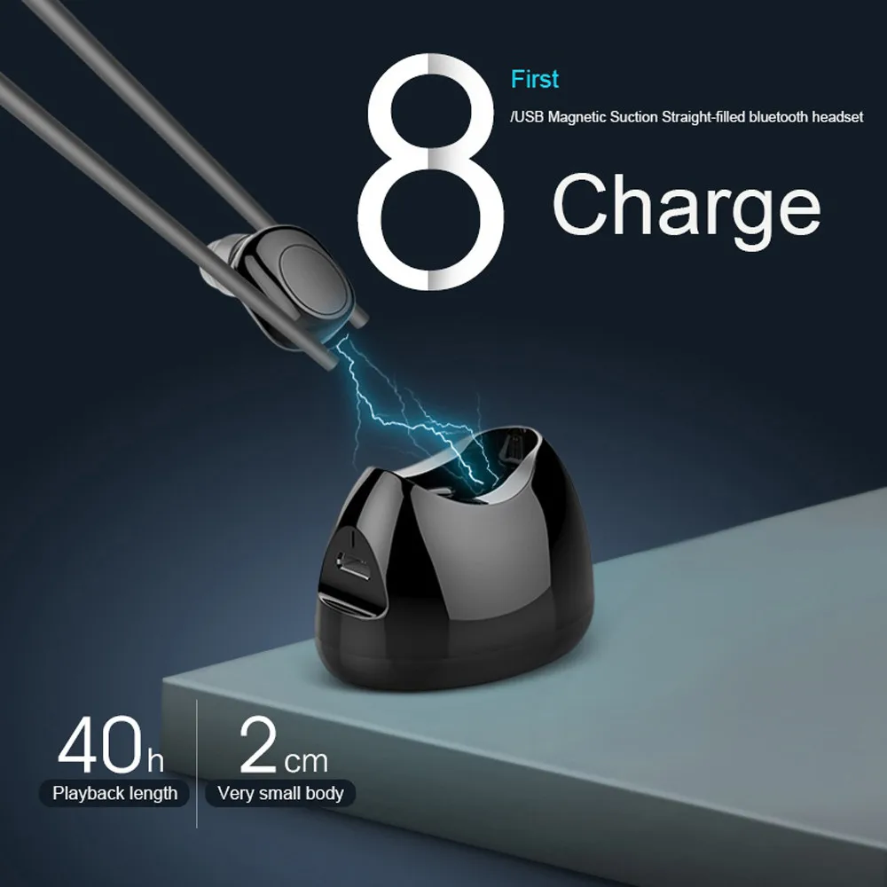 TWS 4 1 Беспроводная гарнитура Bluetooth Спортивная стерео бас мини двойной микрофон