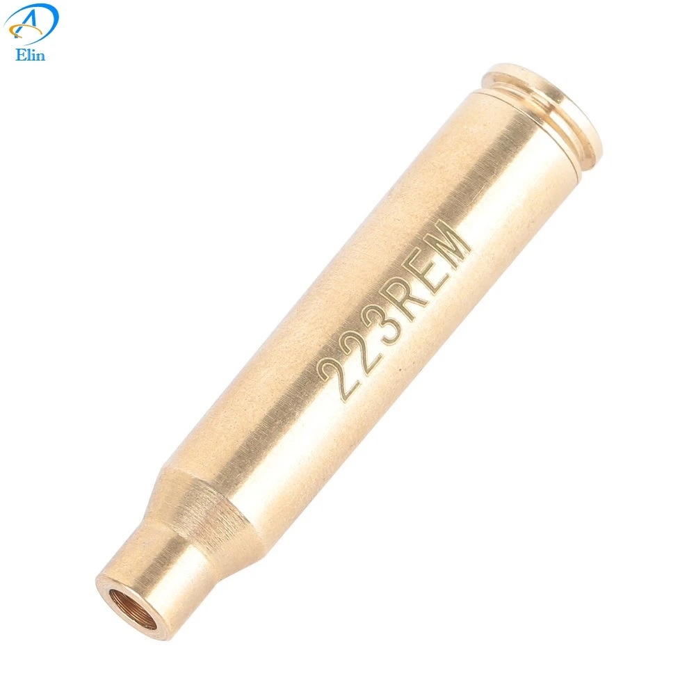 Новинка красный лазерный патрон для цилиндрической формы CAL .223 REM алюминиевый