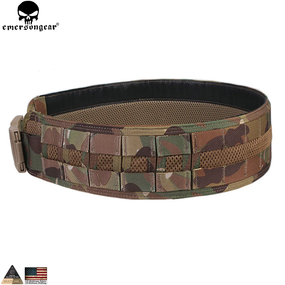 EMERSONGEAR Molle пояс с подкладкой Patrol ремень ЭМЕРСОН Тактический Airsoft Охота несущей
