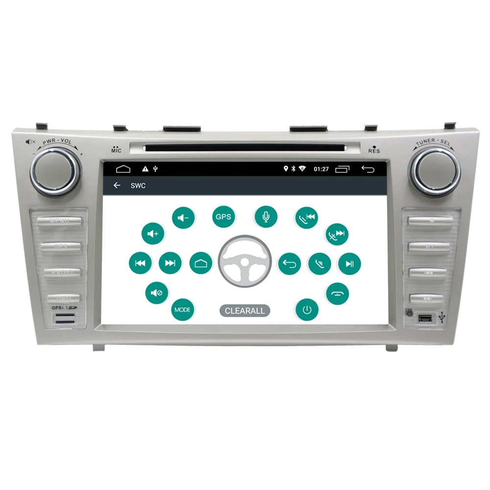 2 Din 2G RAM 8 &quotAndroid 1 автомобильный DVD GPS навигатор для Toyota Camry 2007 2008 2009 2010 головное