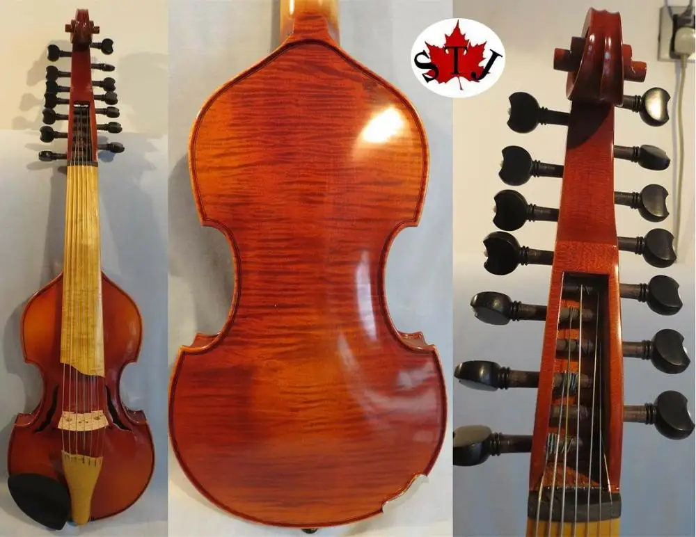 SONG бренд maestro 14 струн 4/4 скрипки 7 × &quotViola d'Amore #12952s|Альт| |