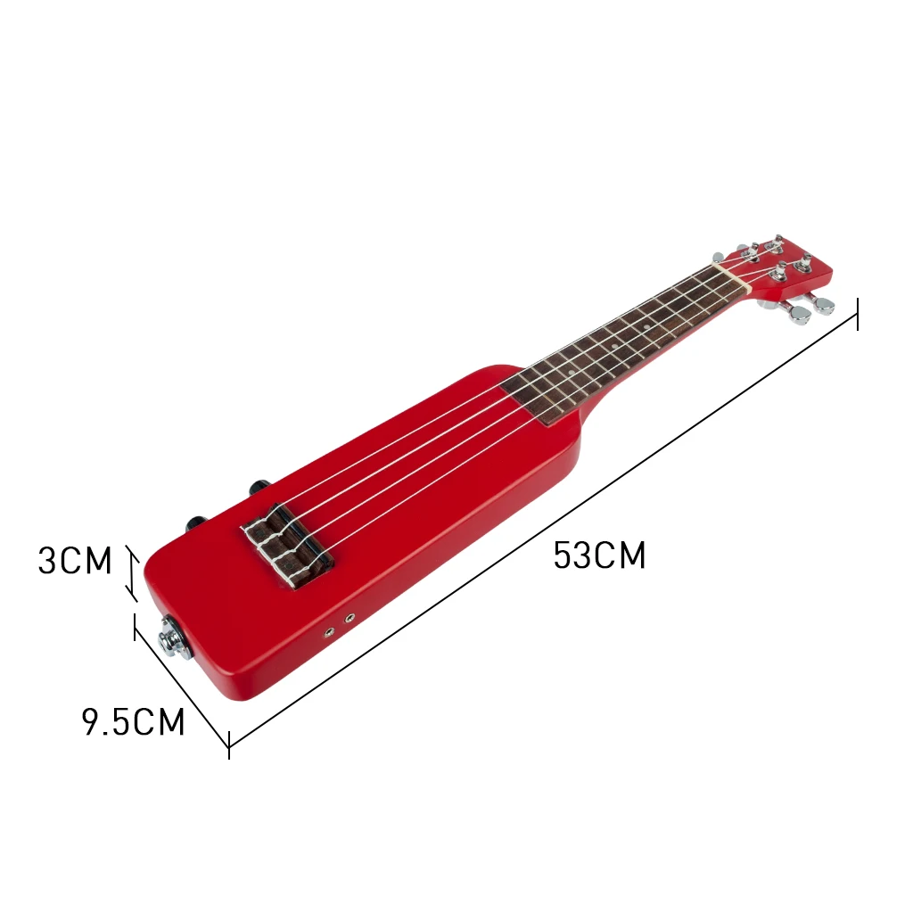 Укулеле электрическое Red Uke 21 дюйм 3 5 мм|Укулеле| |