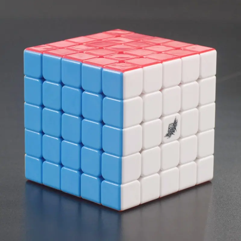Бренд Cyclone Boys 5x5x5 Cube Magic Stickerless/Black Профессиональная игра головоломка 5x5 Speed для