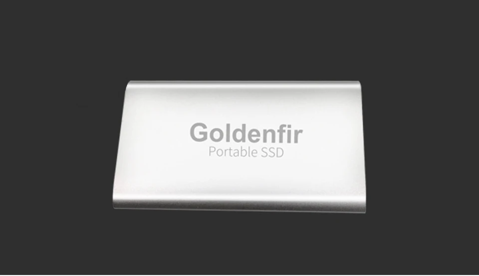 Goldenfir короткий тип портативный ssd USB 3,0 512GB 1 ТБ внешний твердотельный накопитель