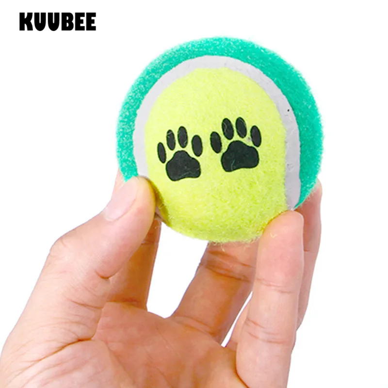 

Tennis Ball Toy No Elasticity 63mm kids Pet Chew Toy Run Fetch Throw Play ball