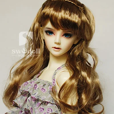 1/3 1/4 весы BJD парик с длинными прямыми волосами для BJD/SD аксессуары куклы сделай