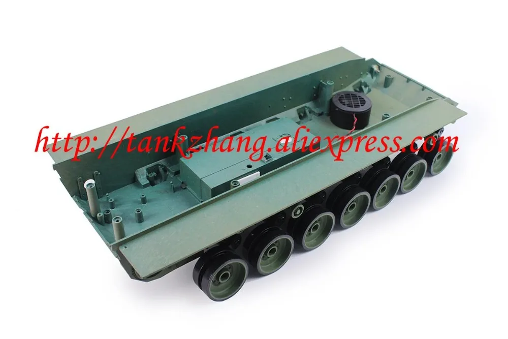 HENG LONG 3889/3889 1 RC tank Leopard 2 A6 1/16 Запасные части № 3889 AC008 пластиковый шасси с основными