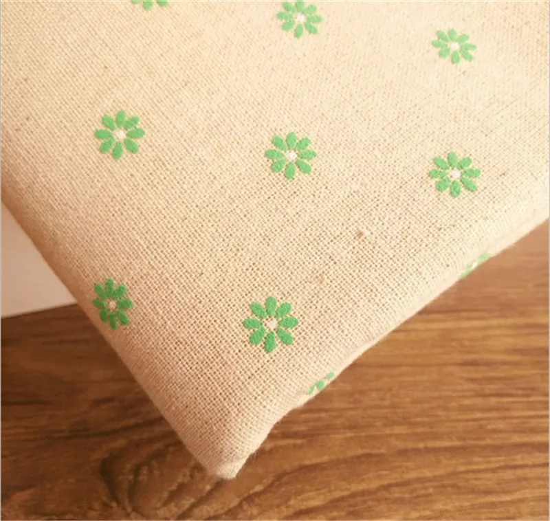 150 см X 50 фон из хризантем льняной ткани с принтом хлопковой для дивана | Дом и сад