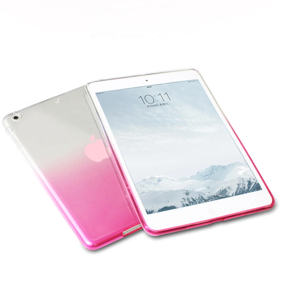 Прозрачный чехол для Apple iPad Mini 5 7 9 дюймов 2019 Mini5 &quot силиконовый мягкий ТПУ