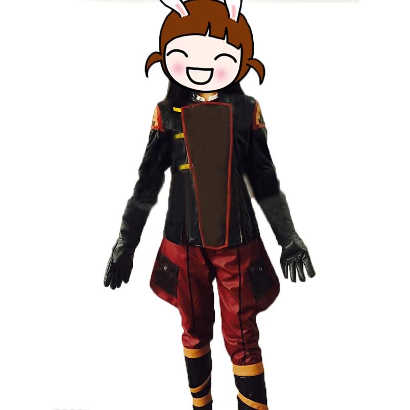 Аватар легенда о короре Асами Сато Униформа костюм для косплея полный взрослый