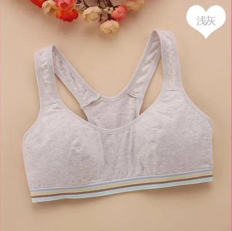 Новые модели 2018 года тонкий хлопковый бюстгальтер для девочек нижнее белье и