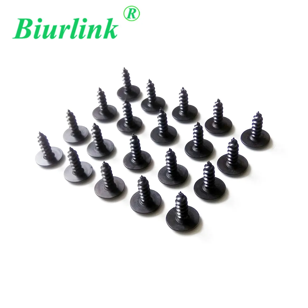 Biurlink 20 Шт Автомобильные болты брызговика для Volkswagen Golf 6 Bora Magotan POLO|screw for car|golf screwcar