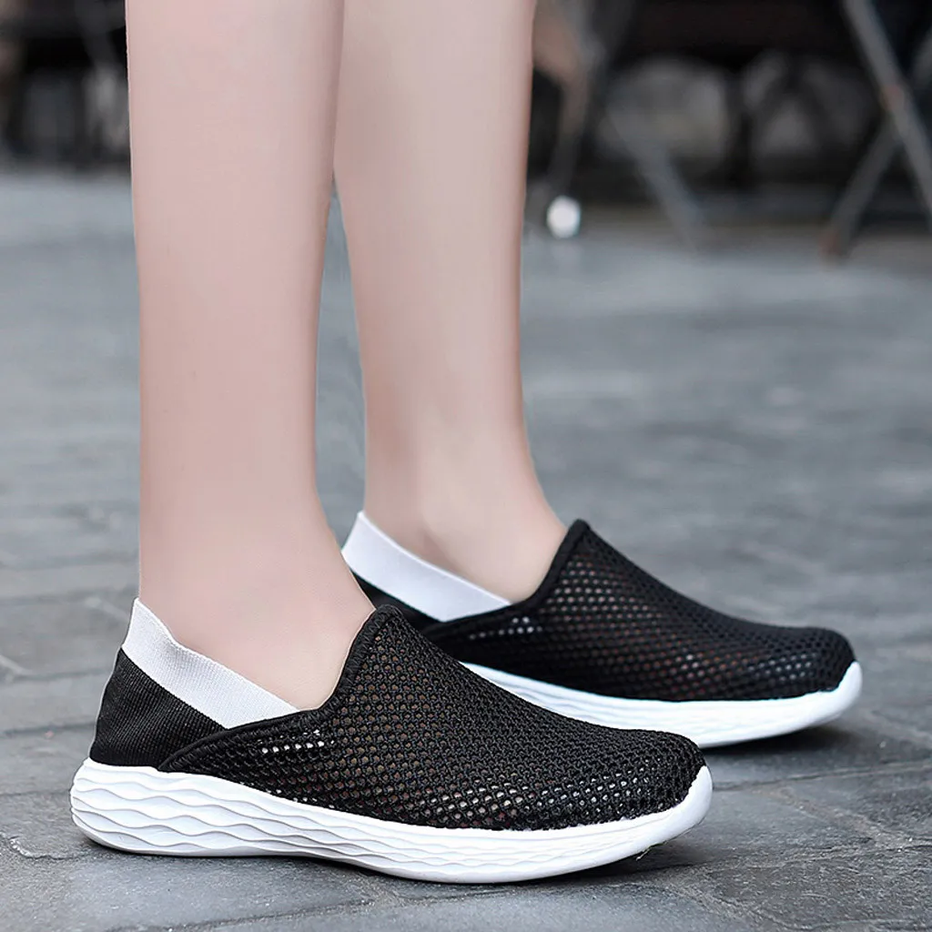 Женские кроссовки; 4 цвета; дышащие уличные кроссовки; Размеры 35-42; tenis feminino Zapatos De Mujer