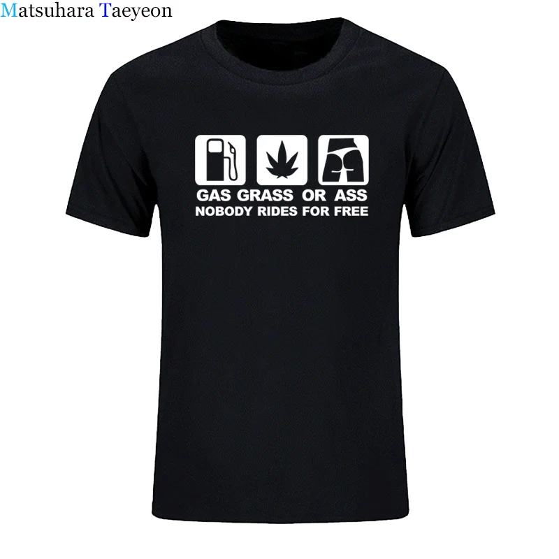 2018 New GASS GRASS ASS JDM Funny T Shirt Men Tshirt Man Clothing Short Sleeve T-shirt Tees Tops clothing | Мужская одежда