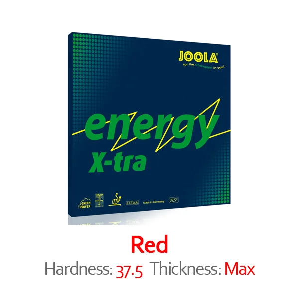Red Max Joola Energy X-TRA(Energy X Extra, Green power мягкий тензор) резиновая губка для настольного тенниса для пинг-понга Tenis De Mesa - Цвет: Red Max