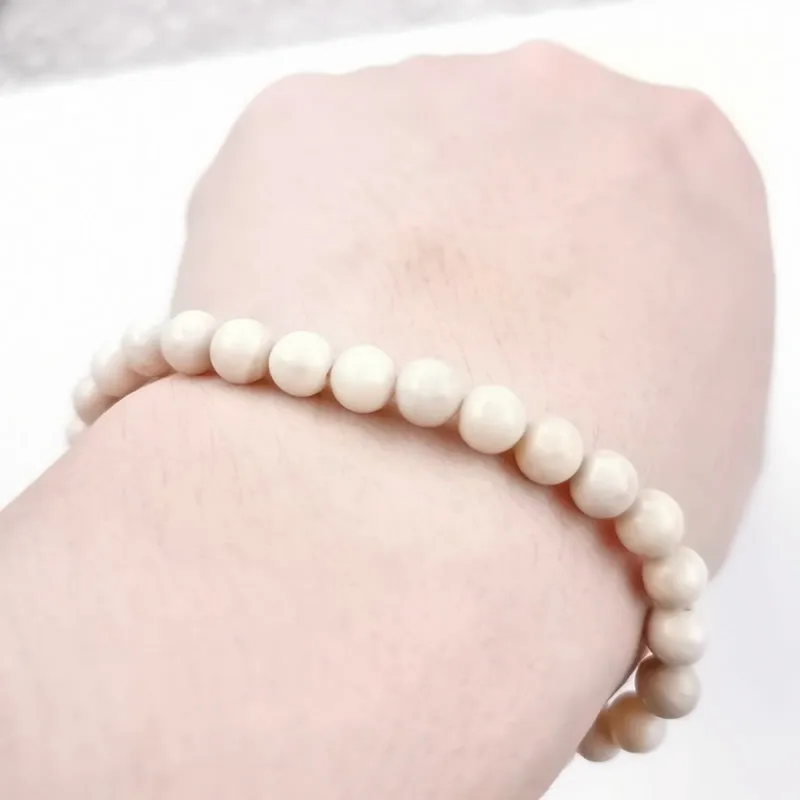 Synthetic beads Минималистичный 6 мм натуральный браслет для женщин и мужчин тигровый глаз розовый кристалл вулканический каменный Агат из бисера Йога стрейч браслеты - Окраска металла: Synthetic beads