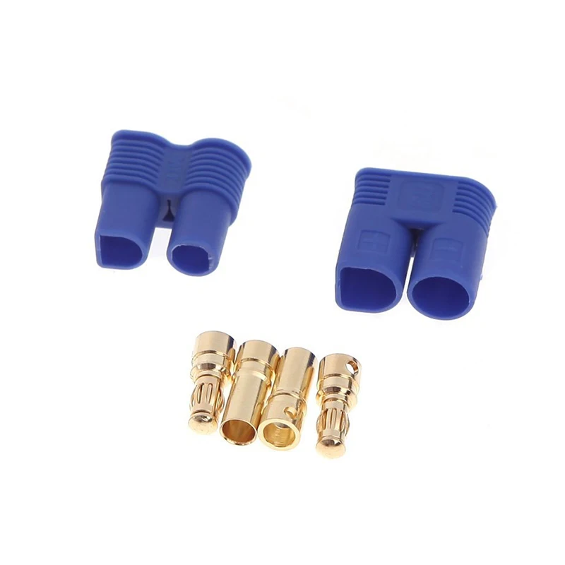 5 пар EC3 мужской женский 3 мм Тип Батарейный разъем Золотой Пуля PTCT клеммный |