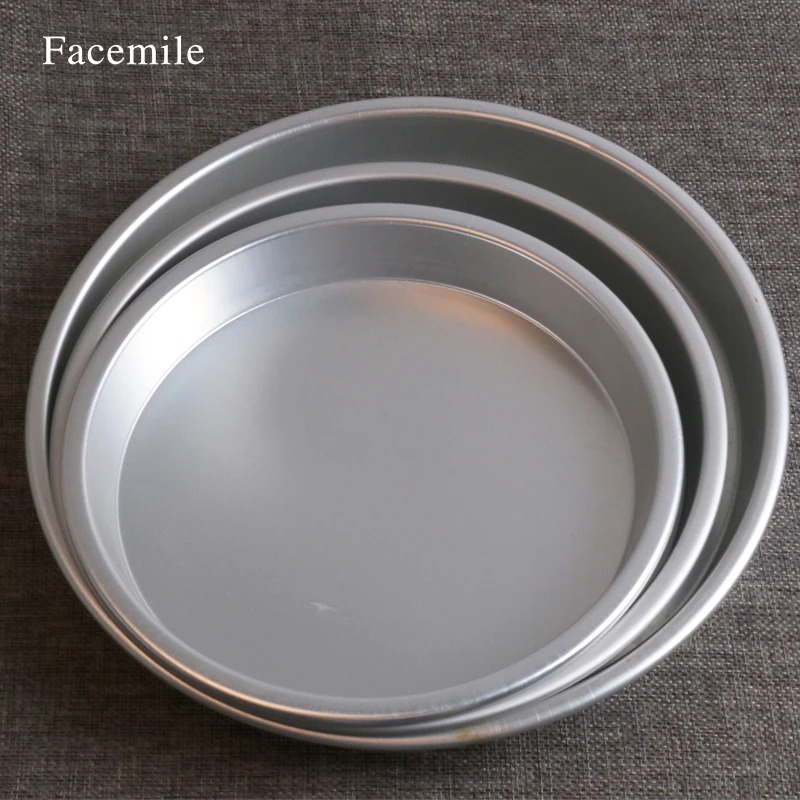 Facemile 7/8/9 дюйма алюминиевая форма для выпечки хлеба торта пудинга шоколада пиццы