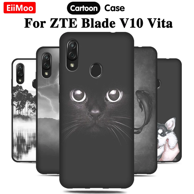 Телефон eiimoo чехол для zte Blade V10 Vita Funda для zte V10 Vita силиконовый мягкий ТПУ задний чехол для zte Blade V10 Vita чехол