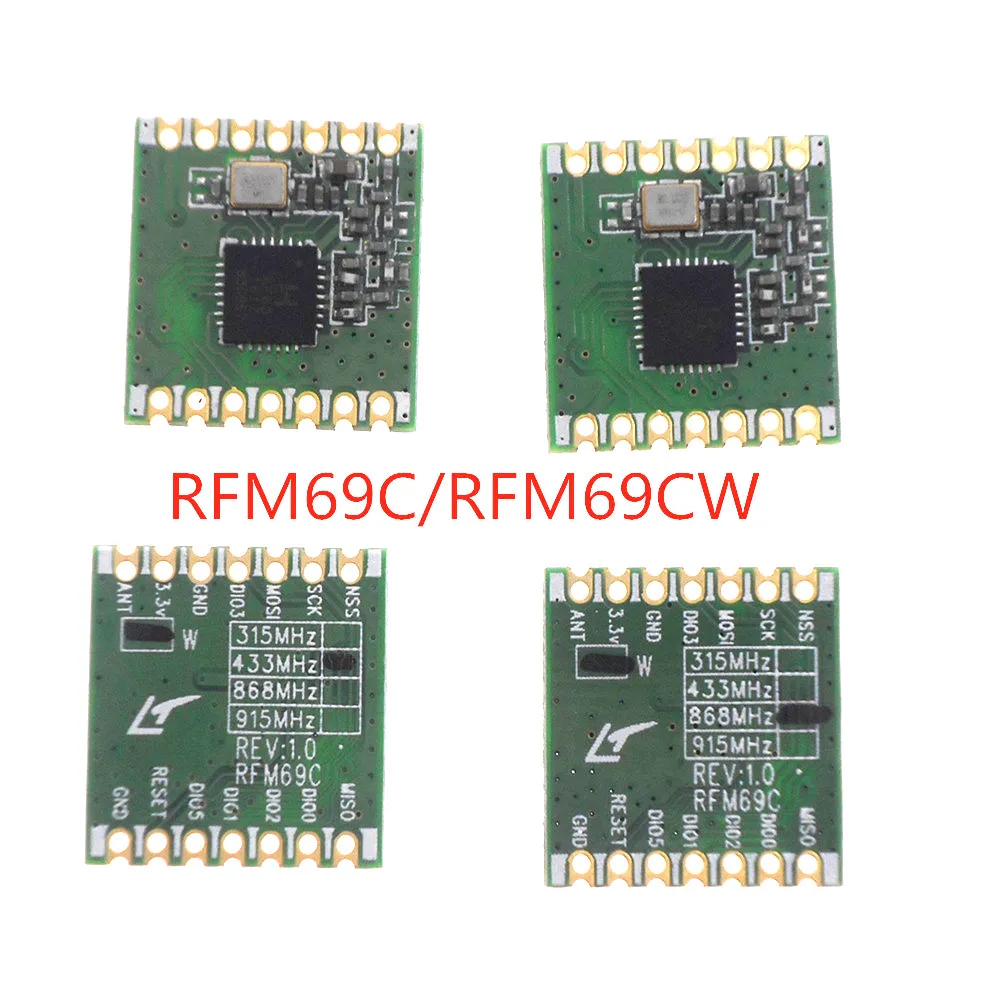 RFM69 RFM69C RFM69CW 13DBM 433/868/915 МГц радиочастотный приемопередатчик модуль HopeRF