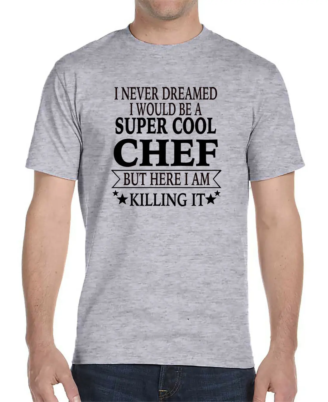Я мечтал стать крутым поваром папой... рубашка унисекс подарок повара