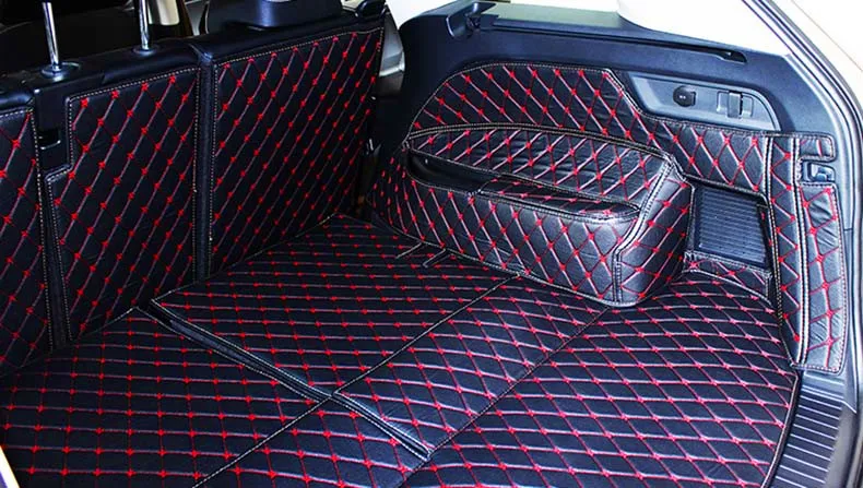 Высокое качество! Полный комплект автомобильных ковриков для багажника Skoda KODIAQ 7