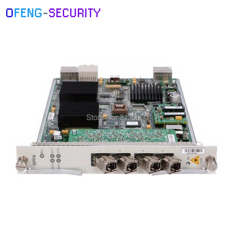 New and original ZTE GPON card GPFA model for C220 C200 OLT including 4 modules | Безопасность и защита