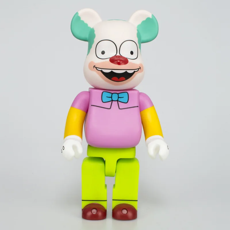 Горячая 11 дюймов симппоны Bearbrick 400% быть@ rbrick Cos клоун ПВХ фигурка Коллекционная модель игрушки подарки на день рождения