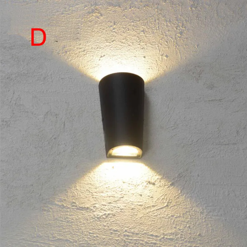 Free Shipping Indoor Outdoor LED Lighting 6W 12W COB UP&ampDown Wall Lamps for Garden Courtyard Porch Corridor Light IP65 | Лампы и