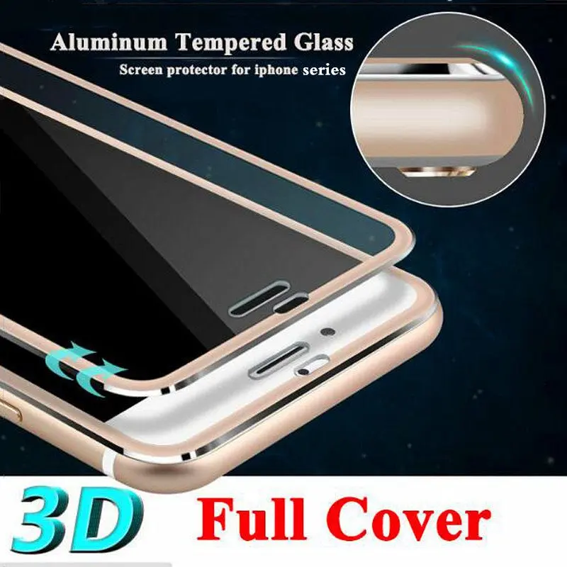 3D изогнутые края прозрачное закаленное стекло полное покрытие для iPhone 7 Plus