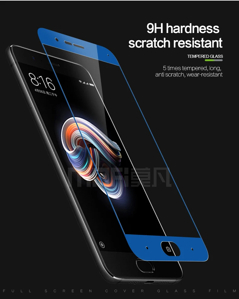 Закаленное стекло MOFi для Xiaomi Mi Note 3 ультратонкое закаленное защитное с полным