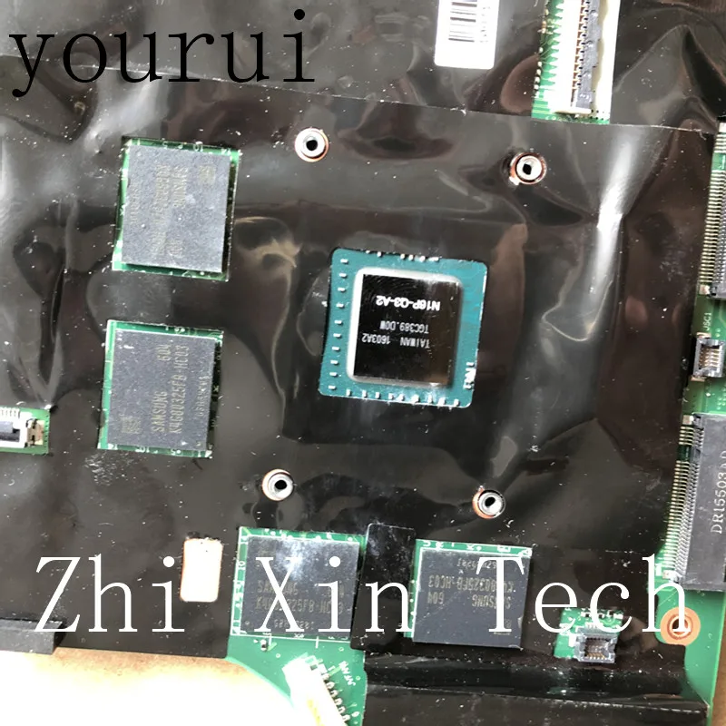 Yourui для Lenovo ThinkPad P50 Материнская плата ноутбука FRU:01AY374 с i7-6820HQ процессор 100% тест