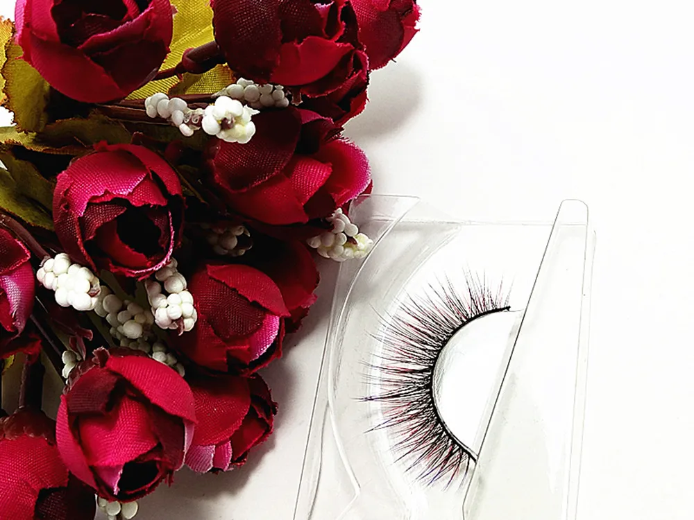 

1Pair/lot Eyelashes 3D Mink Eyelashes Crossing Mink Lashes Hand Made Eye Lashes New Package