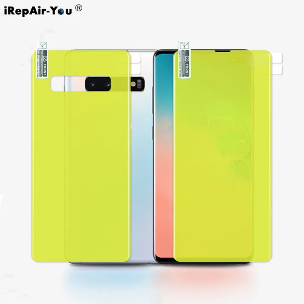 2 шт Передняя Задняя мягкая ТПУ Гидрогелевая пленка для Samsung Galaxy S20 Plus Ultra Note 10 S10