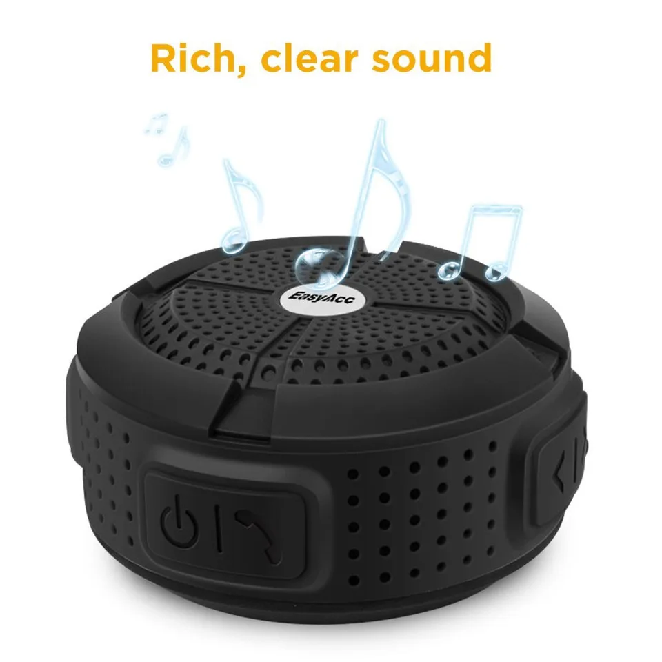 Портативная Водонепроницаемая Bluetooth Колонка Eayacc мини динамики звуковая панель
