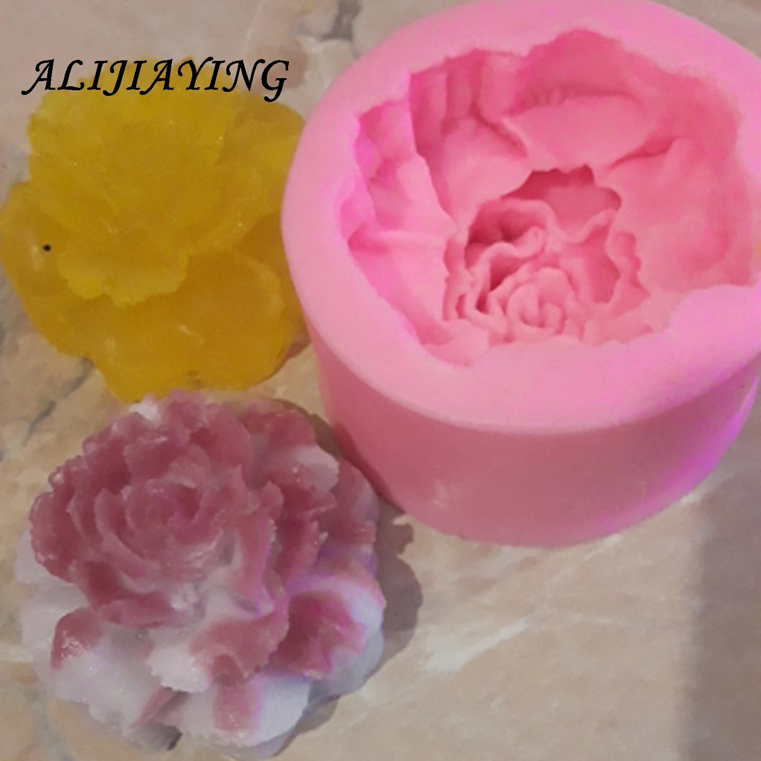 Sugarcraft 3D цветы гвоздики силиконовые формы украшения торта DIY мыло свечная глина формы Fimo формы для мастики D0443