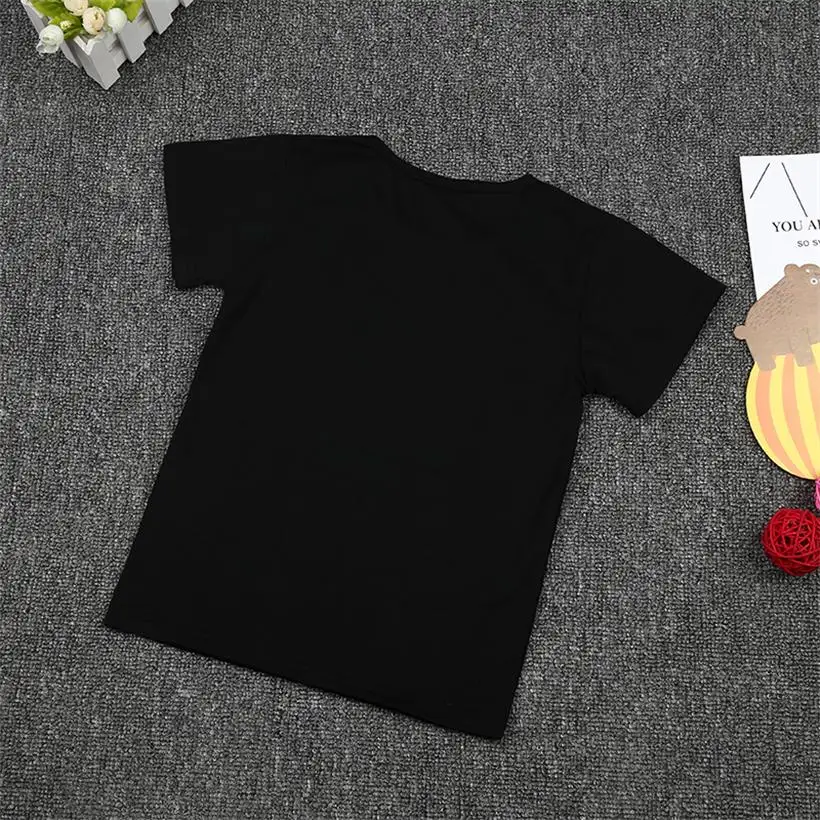 Новые детские футболки высокого качества с буквенным принтом хлопковые для