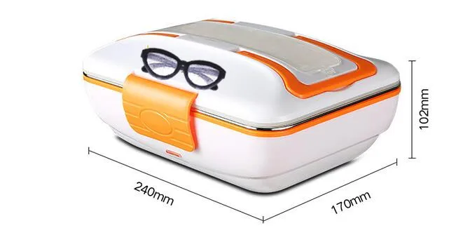 Портативный автомобильный нагреватель 12 в электрический ланч бокс из