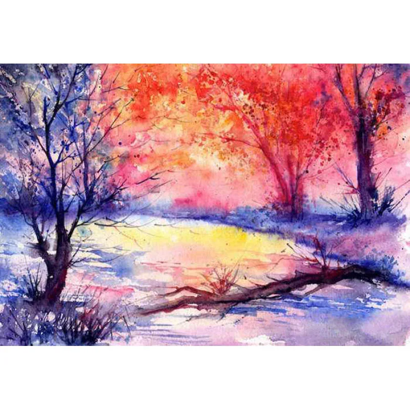 

5D DIY Full Square Diamond Painting Landscape Diamond Embroidery Cross Stitch Mosaic Home Decoration Gift