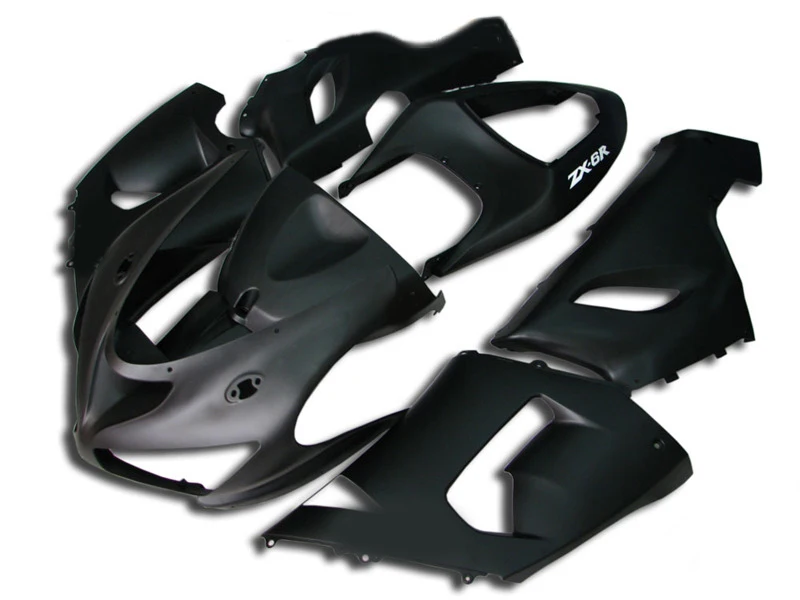 Набор обтекателей мотоцикла для KAWASAKI Ninja ZX6R 636 05 06 ZX 6R 2005 2006 zx6r ABS все матовые черные