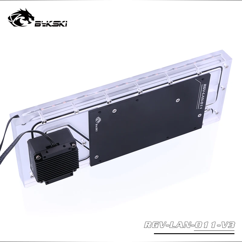 Bykski водный охладитель пластина для Lian Li PC-O11 динамический чехол, RBW(5 V), подходит для водяного охлаждения здания