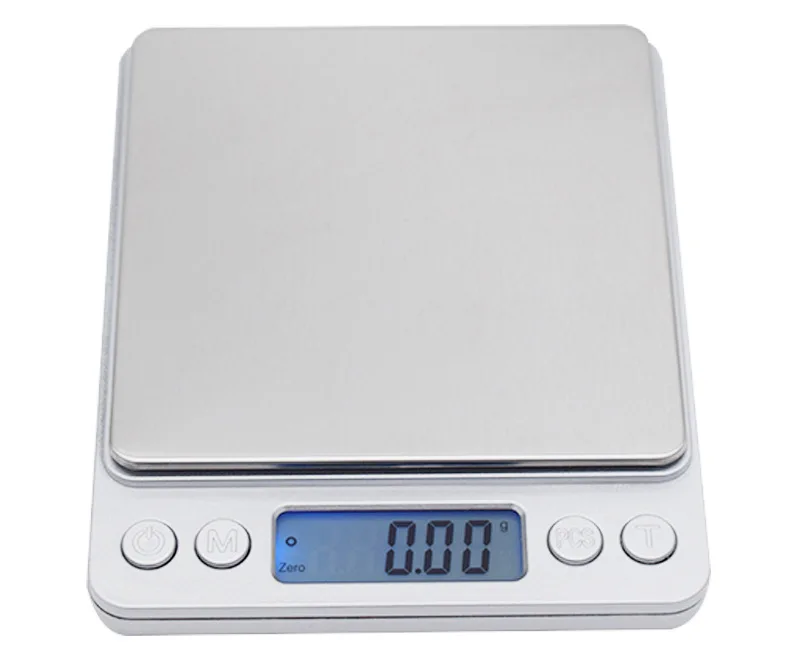 Digital Kitchen Scale Mini Pocket Stainless Steel High Precision Jewelry Electronic Balance Weight Gold Grams