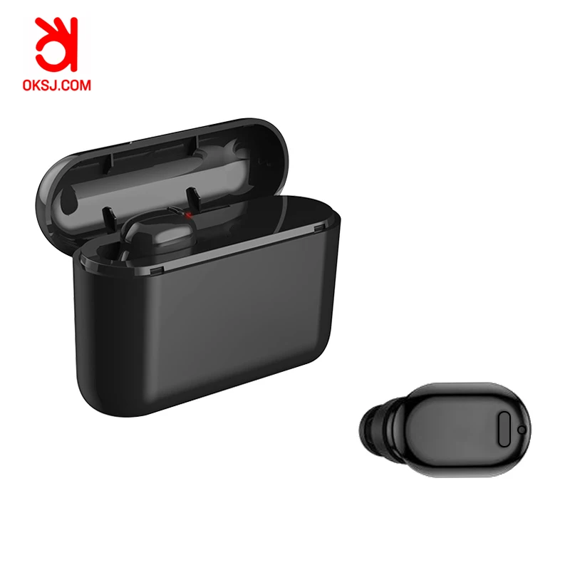 OKSJ X8 Bluetooth наушники в ухо настоящие беспроводные высокое качество звук