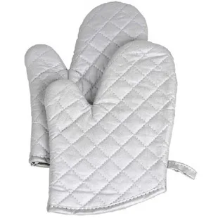 Серебряные толстые защитные перчатки печь с анти ожоги температура 2 Духовка